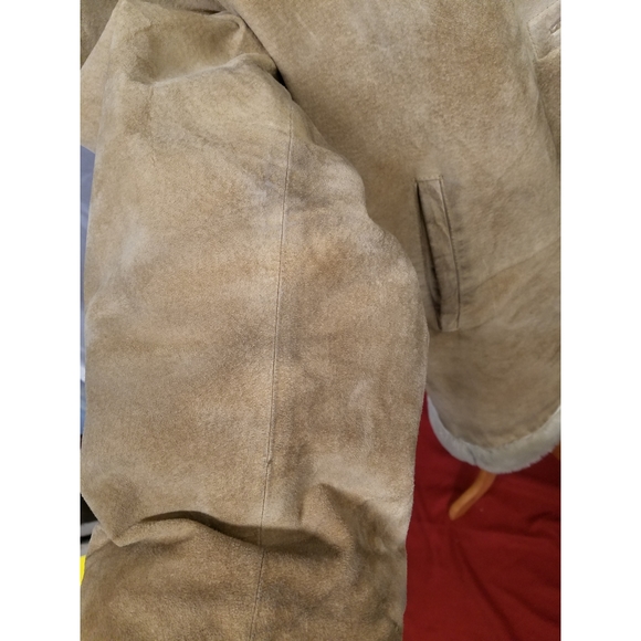 Wilsons Leather womans suede and faux fur jacket - Picture 8 of 8